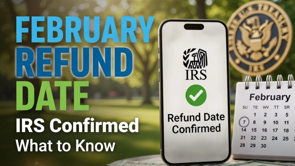 IRS Confirms February Refund Date Shock