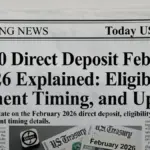 $2,000 Direct Deposit February 2026 Explained