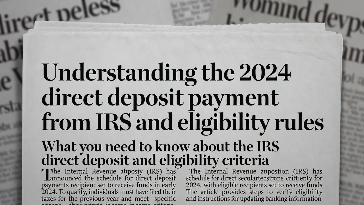2026 direct deposit payment from IRS
